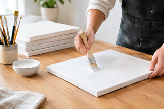 How to Prepare Canvas Boards for Painting