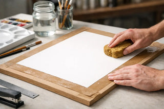 How to Stretch Watercolor Paper Without Buckling