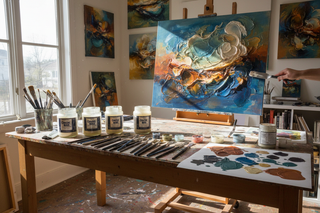 Painting with Cold Wax: Depth, Texture &amp; Atmosphere