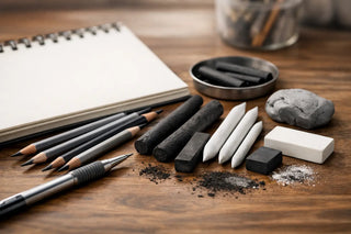 Choosing Graphite and Charcoal Drawing Supplies
