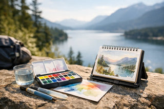 Best Watercolor Travel Sets for Painting Anywhere