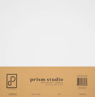12X12 Whole Spectrum Smooth Cardstock, 80lb - Simply White (25 Sheets) 2 Rockers Art Supply vdiue2-zt.myshopify.com
