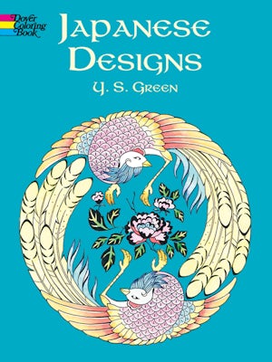 Green-Japanese Designs Coloring Book