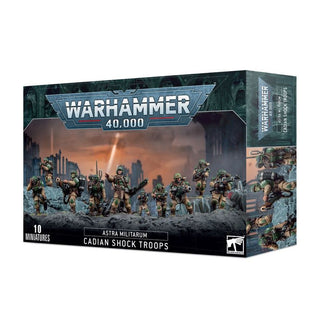 Armies of the Imperium - Astra Militarum: Cadian Shock Troops