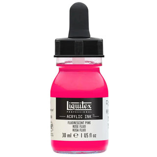 Acrylic Ink 30ml Jar, Fluorescent Pink Liquitex vdiue2-zt.myshopify.com