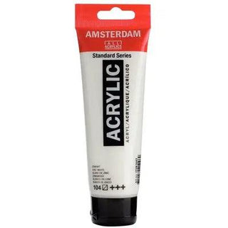 Amsterdam Standard Series Acrylic 120ml, 104 Zinc White Royal Talens vdiue2-zt.myshopify.com