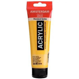 Amsterdam Standard Series Acrylic 120ml, 269 Azo Yellow Medium Royal Talens vdiue2-zt.myshopify.com