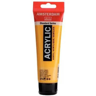 Amsterdam Standard Series Acrylic 120ml, 270 Azo Yellow Deep Royal Talens vdiue2-zt.myshopify.com