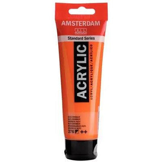 Amsterdam Standard Series Acrylic 120ml, 276 Azo Orange Royal Talens vdiue2-zt.myshopify.com