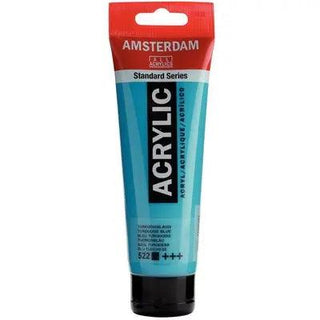 Amsterdam Standard Series Acrylic 120ml, 522 Turquiose Blue Royal Talens vdiue2-zt.myshopify.com