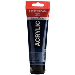 Amsterdam Standard Series Acrylic 120ml, 566 Prussian Blue Phthalo Royal Talens vdiue2-zt.myshopify.com