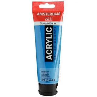 Amsterdam Standard Series Acrylic 120ml, 572 Primary Cyan Royal Talens vdiue2-zt.myshopify.com