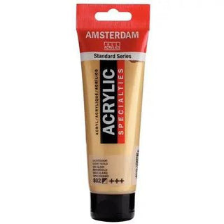 Amsterdam Standard Series Acrylic 120ml, 802 Light Gold Royal Talens vdiue2-zt.myshopify.com