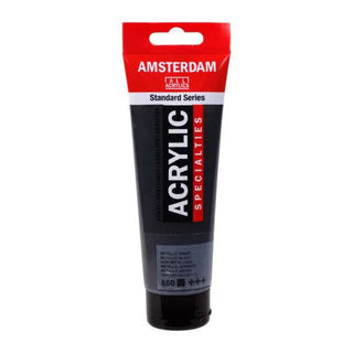 Amsterdam Standard Series Acrylic 120ml, 850 Metallic Black Royal Talens vdiue2-zt.myshopify.com