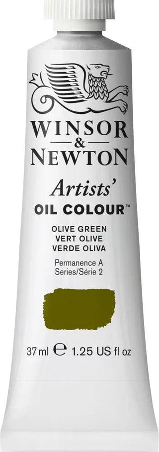Artists' Oil Colour 37ml Tube, Permanent Green Winsor & Newton vdiue2-zt.myshopify.com