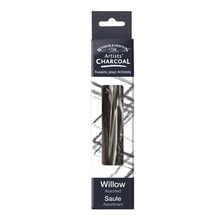Artists' Willow Charcoal, Assorted (12pc) Winsor & Newton vdiue2-zt.myshopify.com