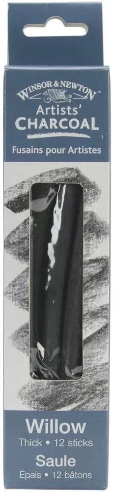 Artists' Willow Charcoal, Thick (12pk) Winsor & Newton vdiue2-zt.myshopify.com