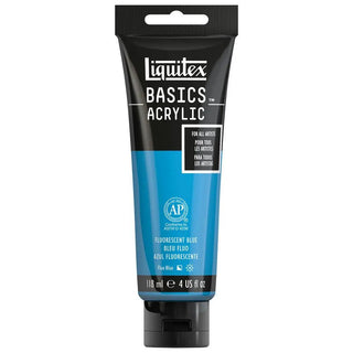 Basics Acrylic 118ml Tube, Fluorescent Blue Liquitex vdiue2-zt.myshopify.com
