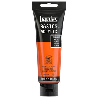 Basics Acrylic 118ml Tube, Fluorescent Orange Liquitex vdiue2-zt.myshopify.com