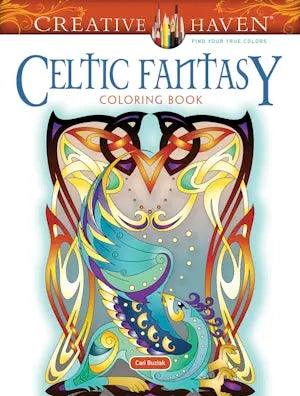Buziak-Creative Haven Celtic Fantasy CB Dover Publications vdiue2-zt.myshopify.com
