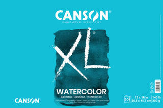 Canson XL Watercolor Pad, 12" x 18"