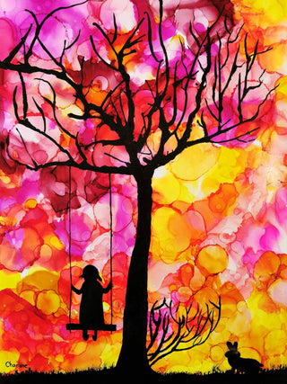 Alcohol Ink on Yupo - Thu Nov.19 - 10-12:30