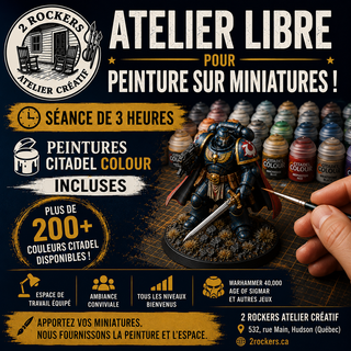 2 Rockers Miniatures Open Atelier