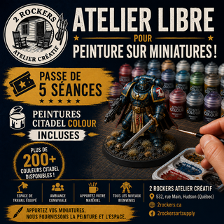 2 Rockers Miniatures Open Atelier