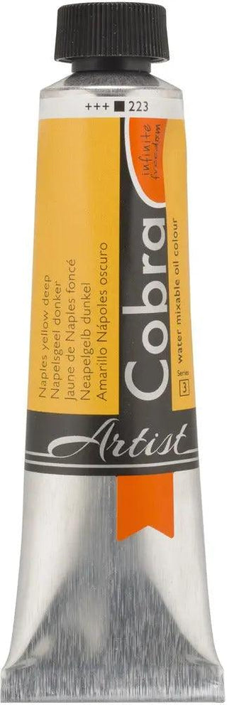 Cobra Artist Water Mixable Oil Color, 223 Nap Yellow Dp (40ml) Cobra vdiue2-zt.myshopify.com