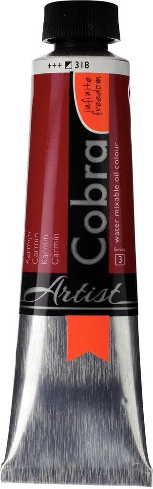 Cobra Artist Water Mixable Oil Color, 318 Carmine (40ml) Cobra vdiue2-zt.myshopify.com