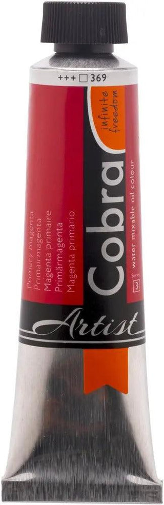 Cobra Artist Water Mixable Oil Color, 369 Prim. Magenta (40ml) Cobra vdiue2-zt.myshopify.com