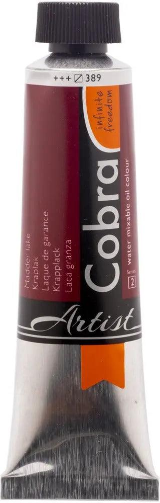 Cobra Artist Water Mixable Oil Color, 389 Madder Lake (40ml) Cobra vdiue2-zt.myshopify.com