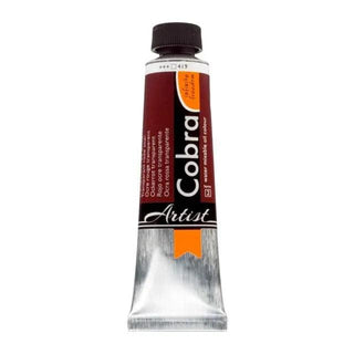 Cobra Artist Water Mixable Oil Color, 419 Transparent Red Ochre (40ml) Cobra vdiue2-zt.myshopify.com