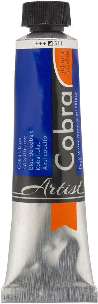 Cobra Artist Water Mixable Oil Color, 511 Cobalt Blue (40ml) Cobra vdiue2-zt.myshopify.com