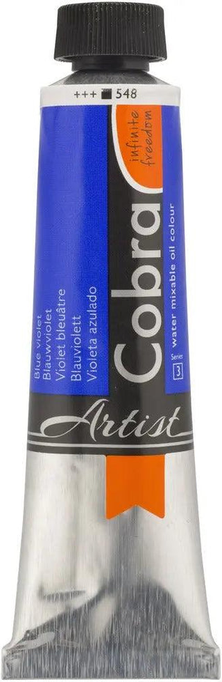 Cobra Artist Water Mixable Oil Color, 548 Blue Violet (40ml) Cobra vdiue2-zt.myshopify.com