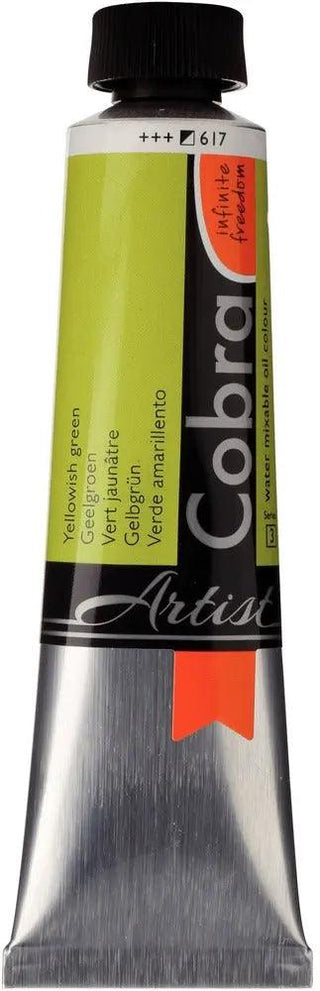 Cobra Artist Water Mixable Oil Color, 617 Yellowish Grn (40ml) Cobra vdiue2-zt.myshopify.com