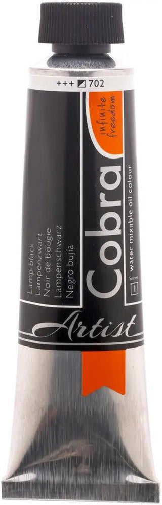 Cobra Artist Water Mixable Oil Color, 702 Lamp Black (40ml) Cobra vdiue2-zt.myshopify.com