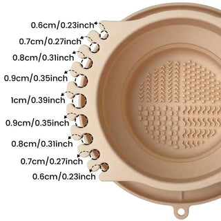 Collapsible Silicone Brush Cleaning Station 2 Rockers Art Supply vdiue2-zt.myshopify.com