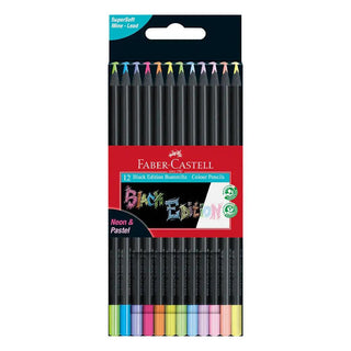 Coloured pencils Black Edition Neon + Pastel #116410 Faber-Castell vdiue2-zt.myshopify.com