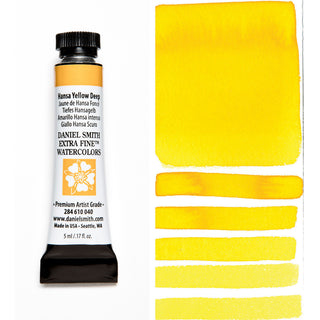 Extra Fine Watercolor Tube, 5ml - Hansa Yellow Deep