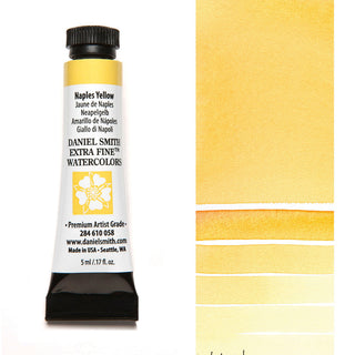 Extra Fine Watercolor Tube, 5ml - Naples Yellow