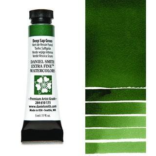 Extra Fine Watercolor Tube, 5ml - Deep Sap Green