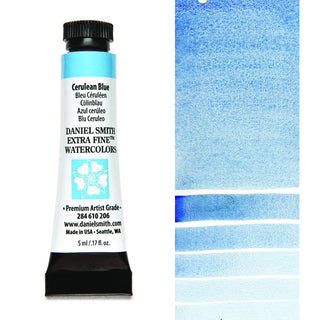 Extra Fine Watercolor Tube, 5ml - Cerulean Blue