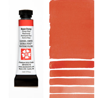 Extra Fine Watercolor Tube, 5ml - Mayan Orange
