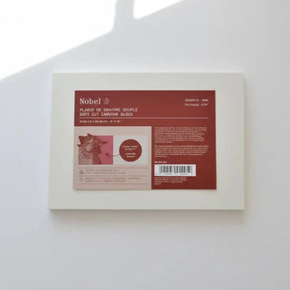 Soft, Speedy-Carve Rubber Linocut Block - 5/16" thick