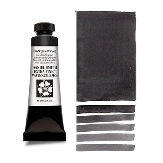 Extra Fine Watercolor Tube, 15ml - Black (Blue/Orange) Daniel Smith vdiue2-zt.myshopify.com