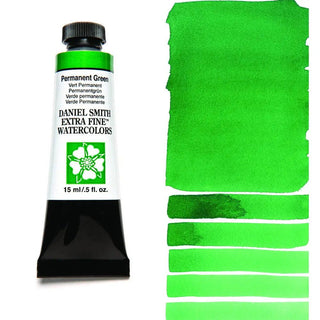 Extra Fine Watercolor Tube, 15ml - Permanent Green Daniel Smith vdiue2-zt.myshopify.com