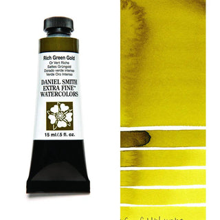Extra Fine Watercolor Tube, 15ml - Rich Green Gold Daniel Smith vdiue2-zt.myshopify.com