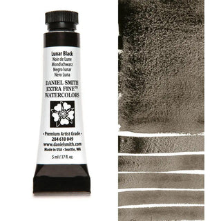 Extra Fine Watercolor Tube, 5ml - Lunar Black Daniel Smith vdiue2-zt.myshopify.com