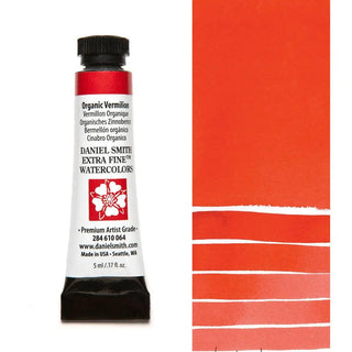Extra Fine Watercolor Tube, 5ml - Organic Vermilion Daniel Smith vdiue2-zt.myshopify.com